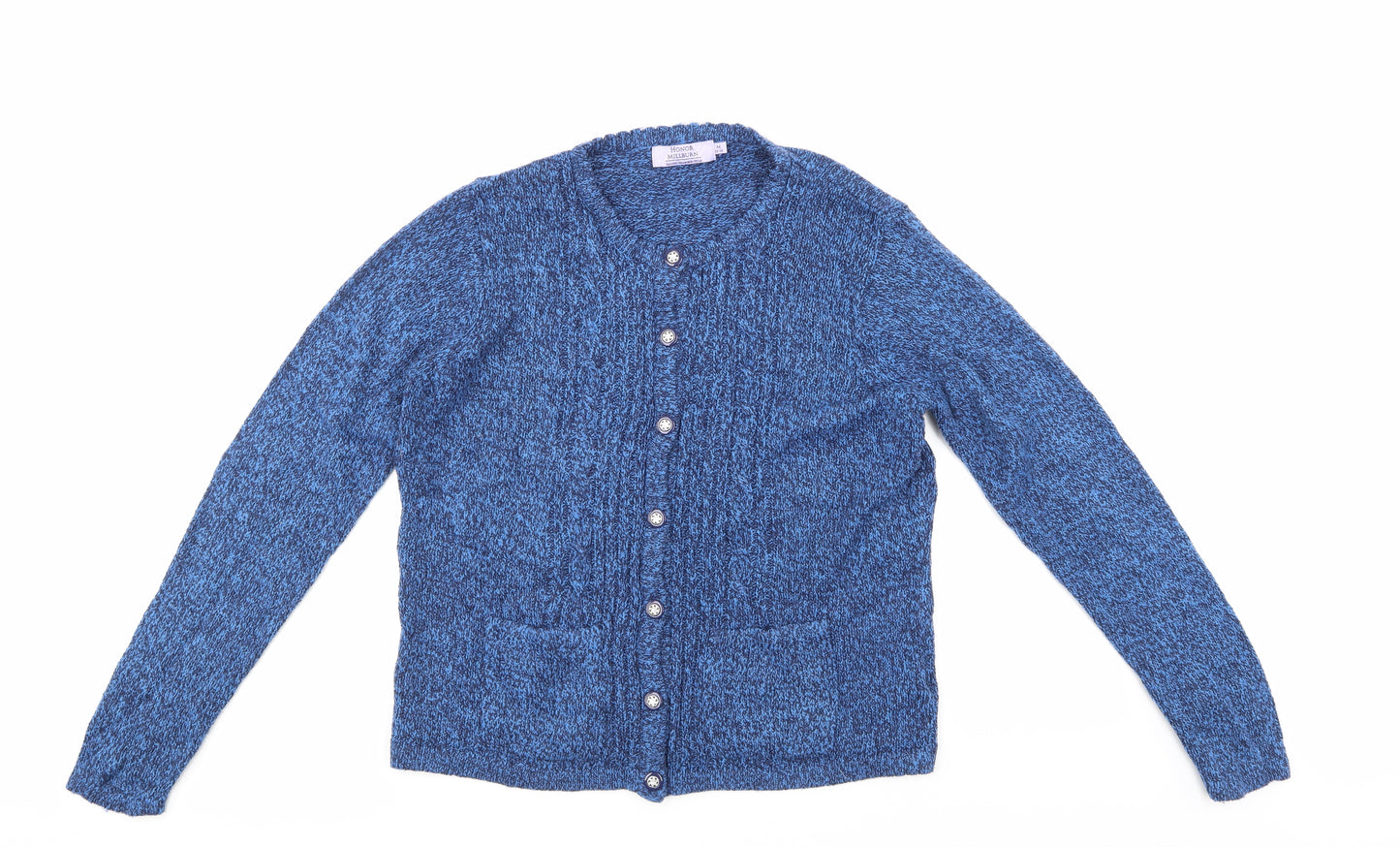 Honor Milburn Womens Blue   Cardigan Jumper Size M