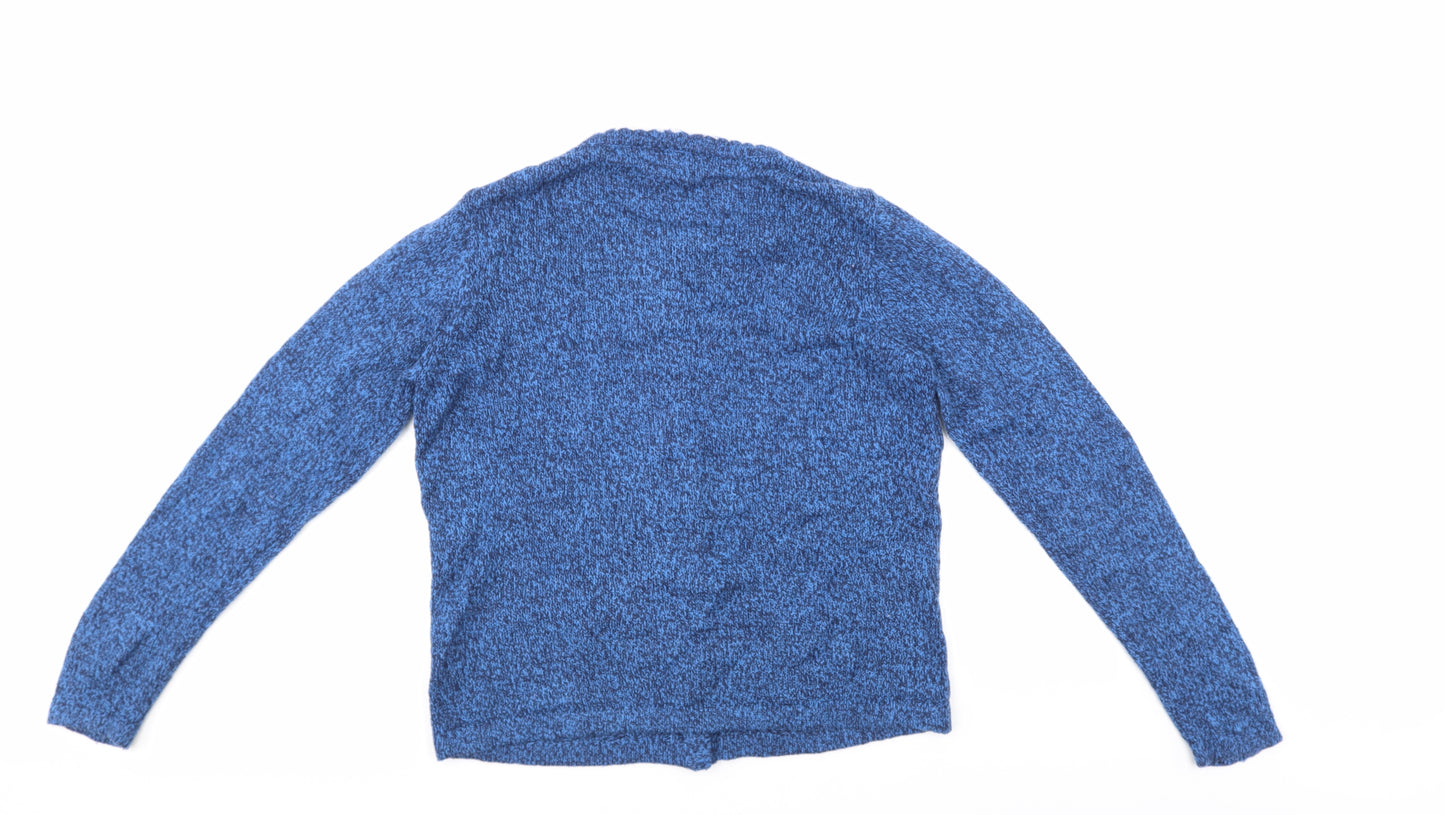 Honor Milburn Womens Blue   Cardigan Jumper Size M