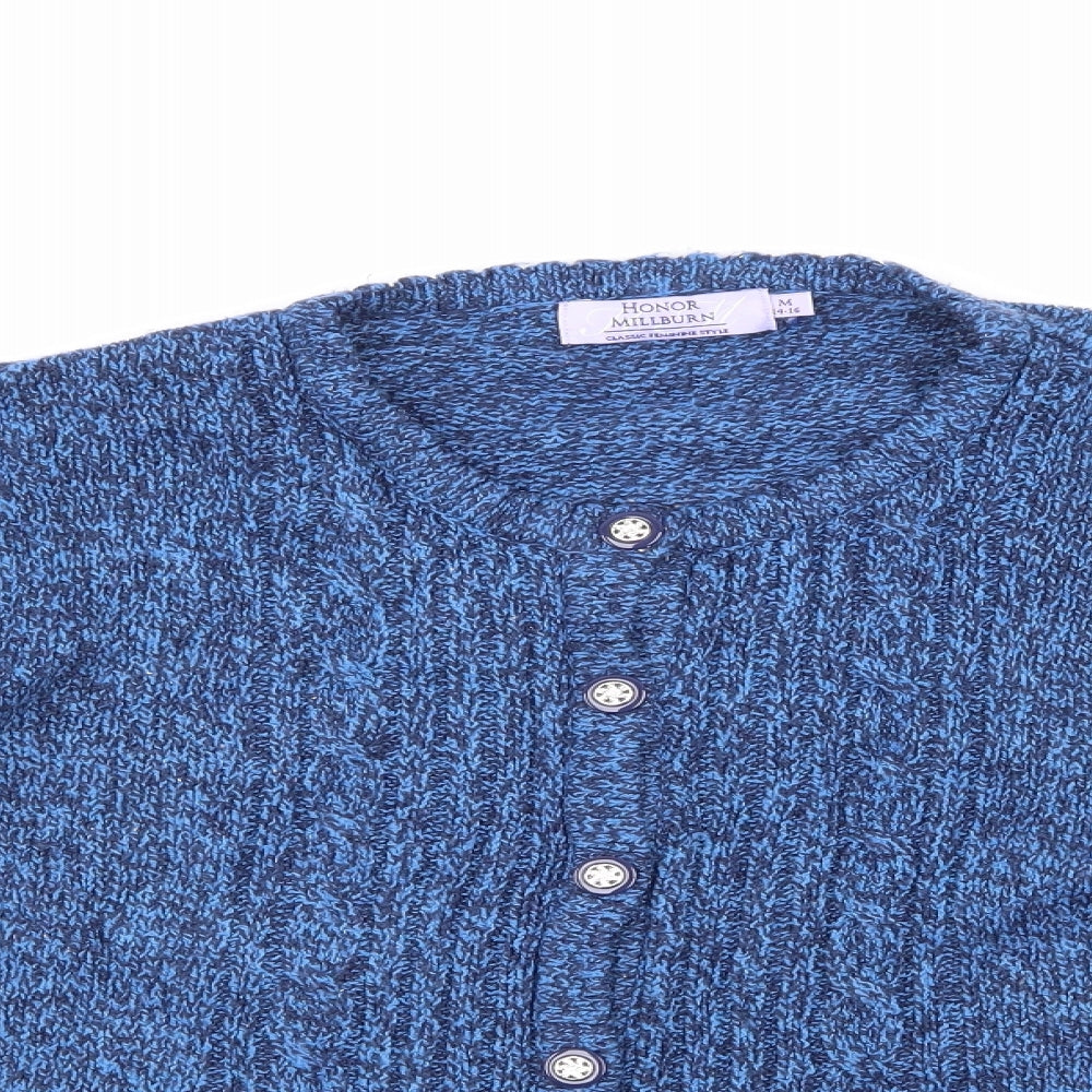 Honor Milburn Womens Blue   Cardigan Jumper Size M