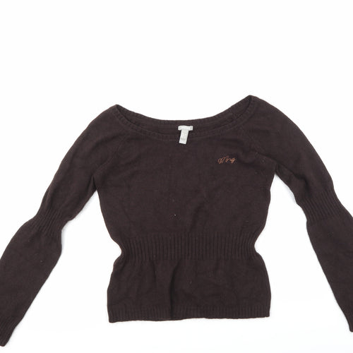 MNG Womens Brown   Pullover Jumper Size M