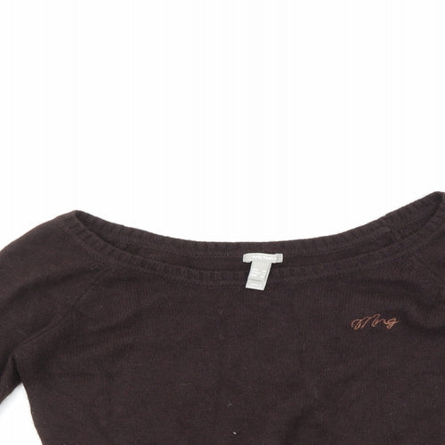 MNG Womens Brown   Pullover Jumper Size M