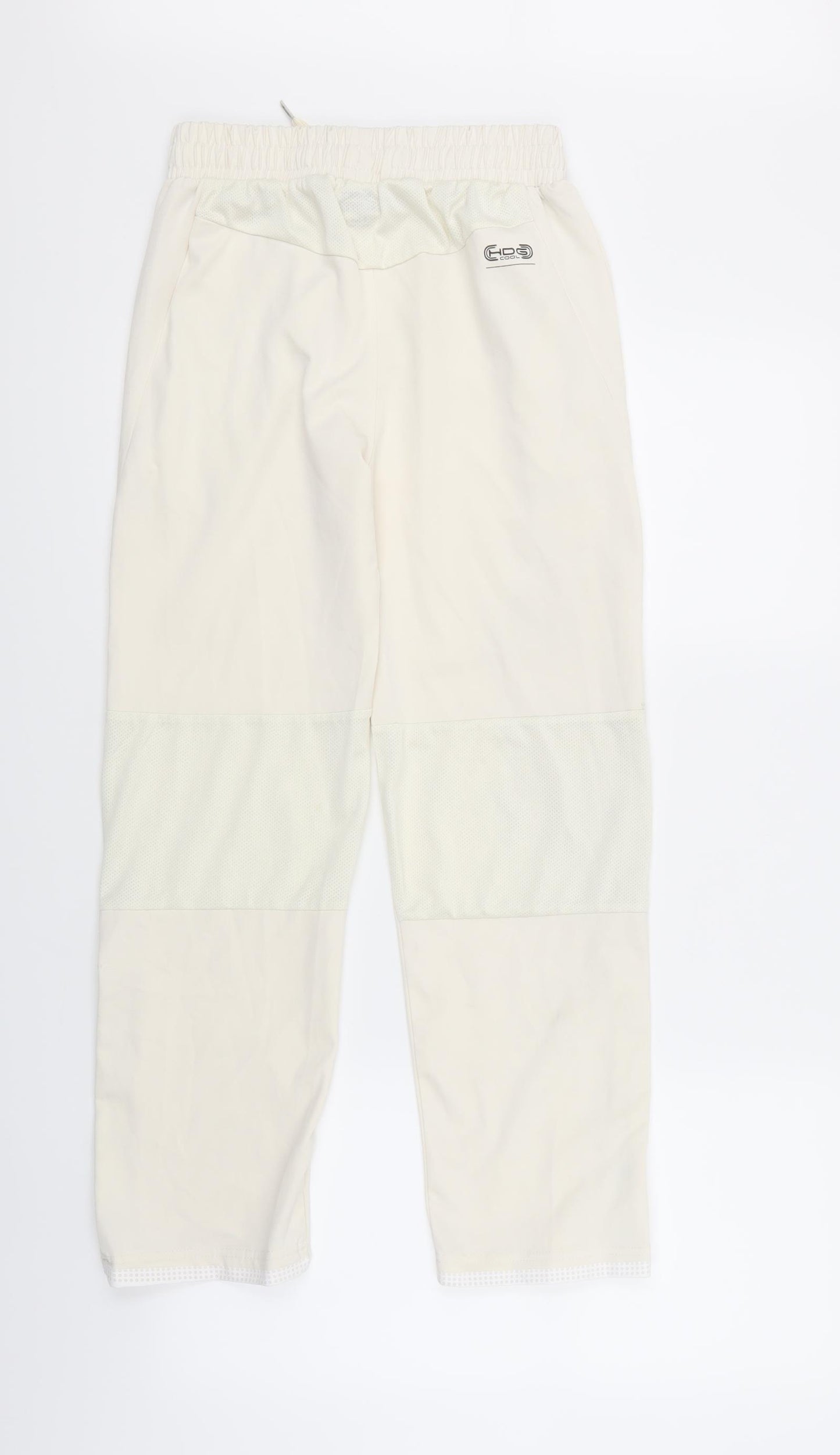 Slazenger Girls White   Sweatpants Trousers Size 5-6 Years