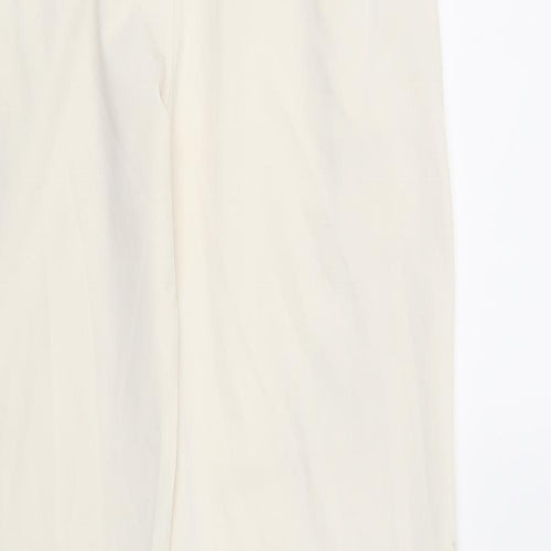 Slazenger Girls White   Sweatpants Trousers Size 5-6 Years