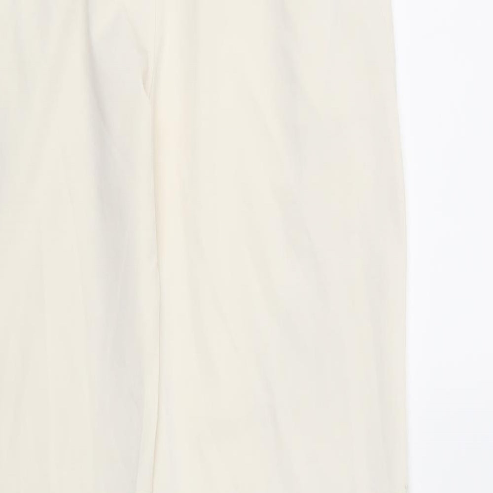Slazenger Girls White   Sweatpants Trousers Size 5-6 Years