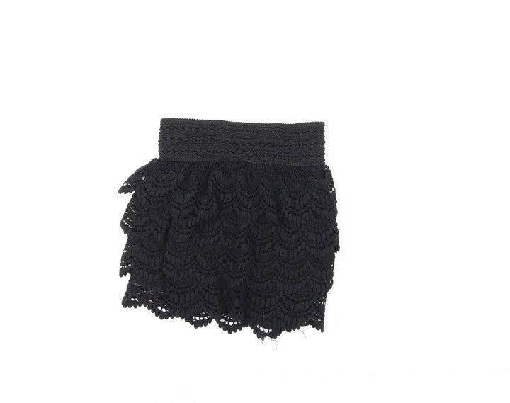 Preworn Womens Black   Mini Skirt