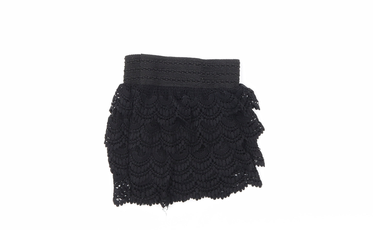 Preworn Womens Black   Mini Skirt