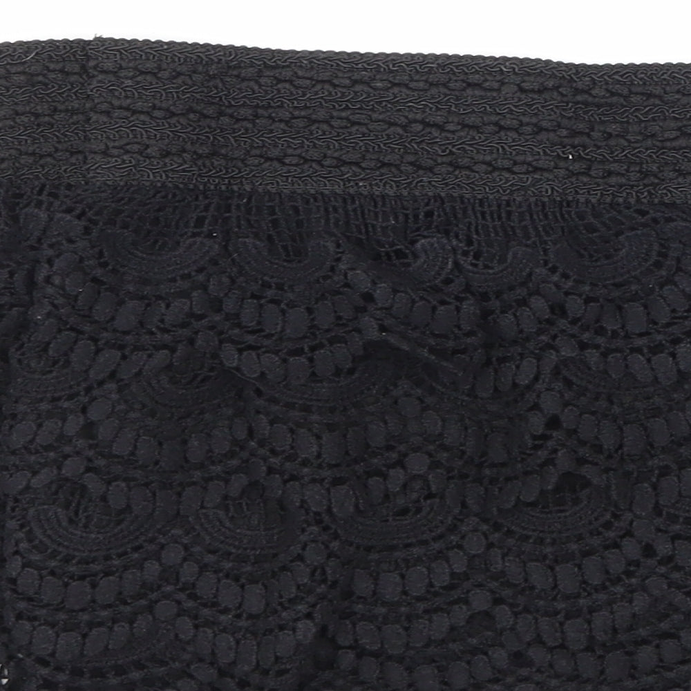 Preworn Womens Black   Mini Skirt