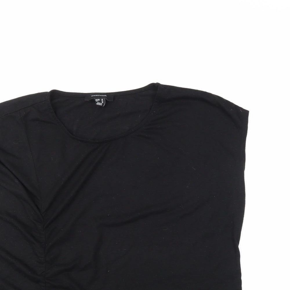 Atmospehre Womens Black   Tunic T-Shirt Size 16