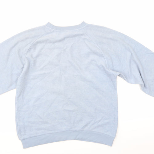 Top Shop Womens Blue   Pullover Sweatshirt Size 6