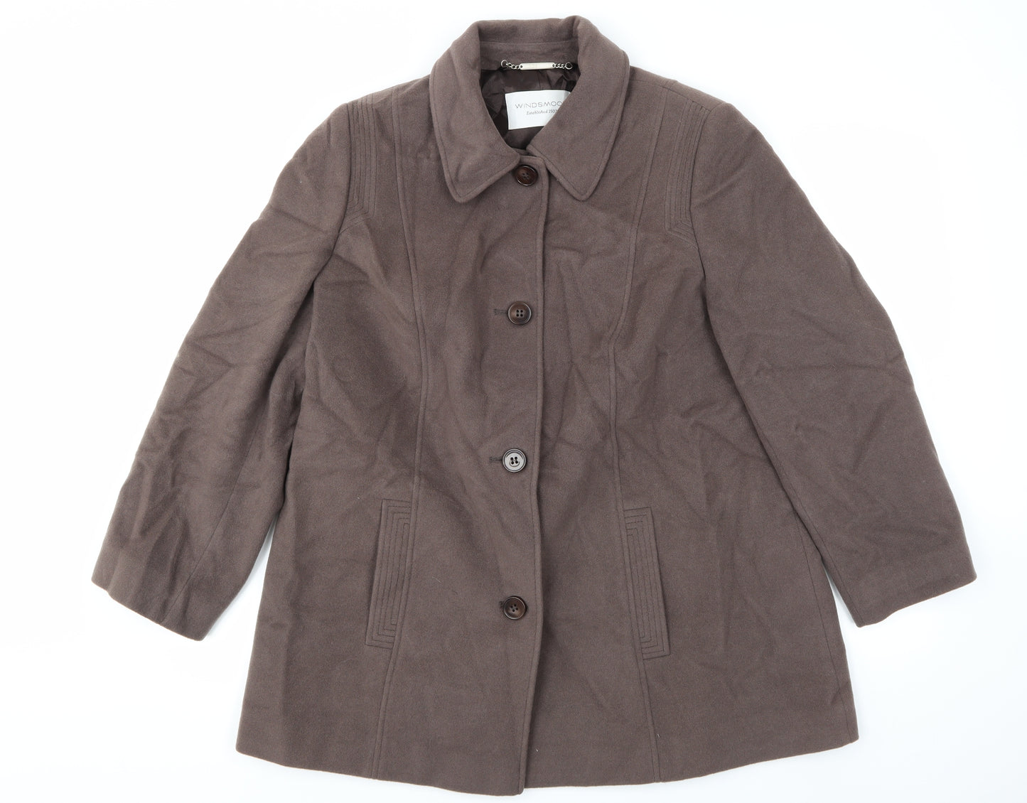 Windsmoore Womens Brown   Jacket Coat