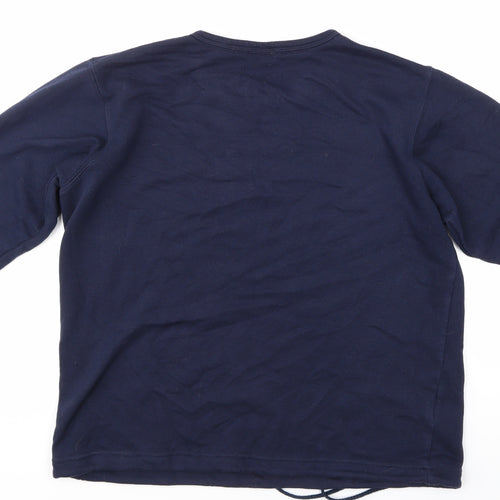 Joie de Vivre Womens Blue   Pullover Sweatshirt