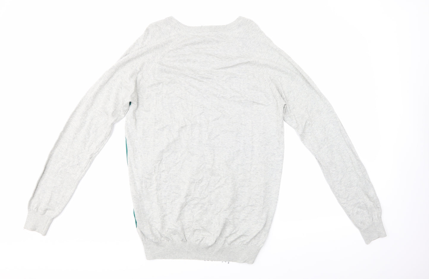 Dunlop Mens Multicoloured Argyle/Diamond  Henley Jumper