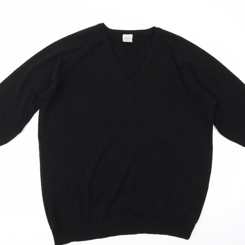 Cameron Mens Black   Pullover Jumper Size 2XL