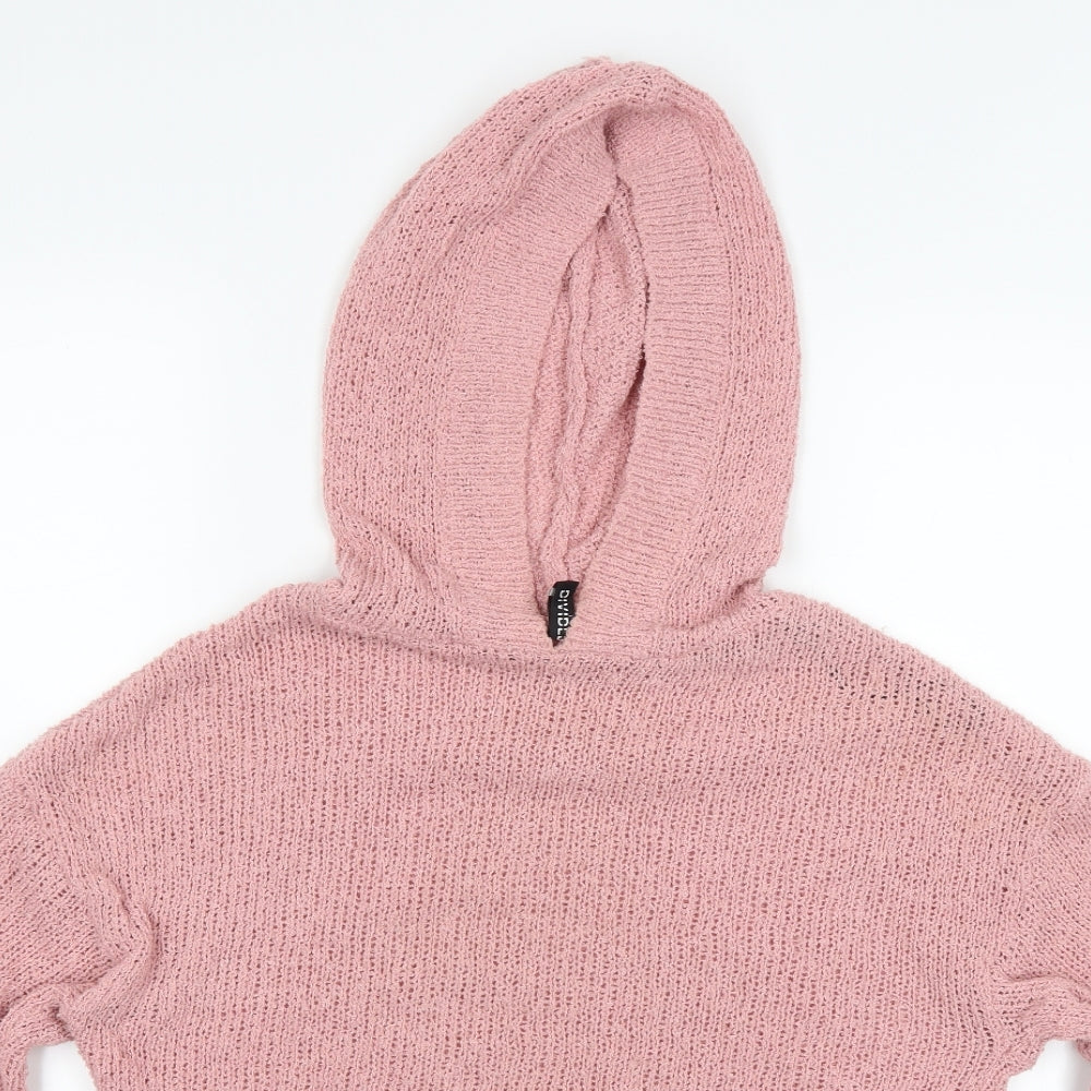 Divided by H&M Womens Pink   Pullover Hoodie Size S
