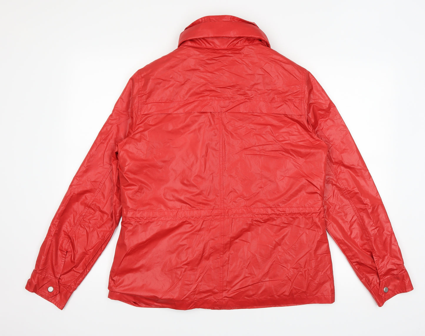 Marks and Spencer Womens Red   Windbreaker Coat Size 12