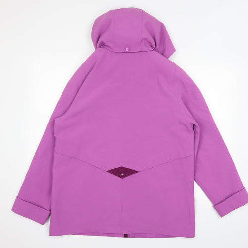Finesse Womens Purple   Jacket Coat Size 14