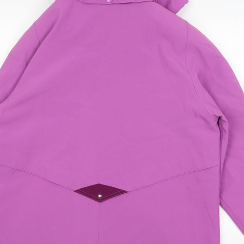 Finesse Womens Purple   Jacket Coat Size 14