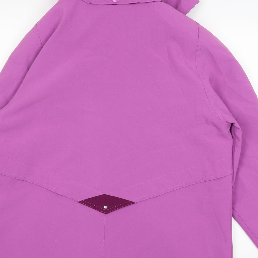 Finesse Womens Purple   Jacket Coat Size 14