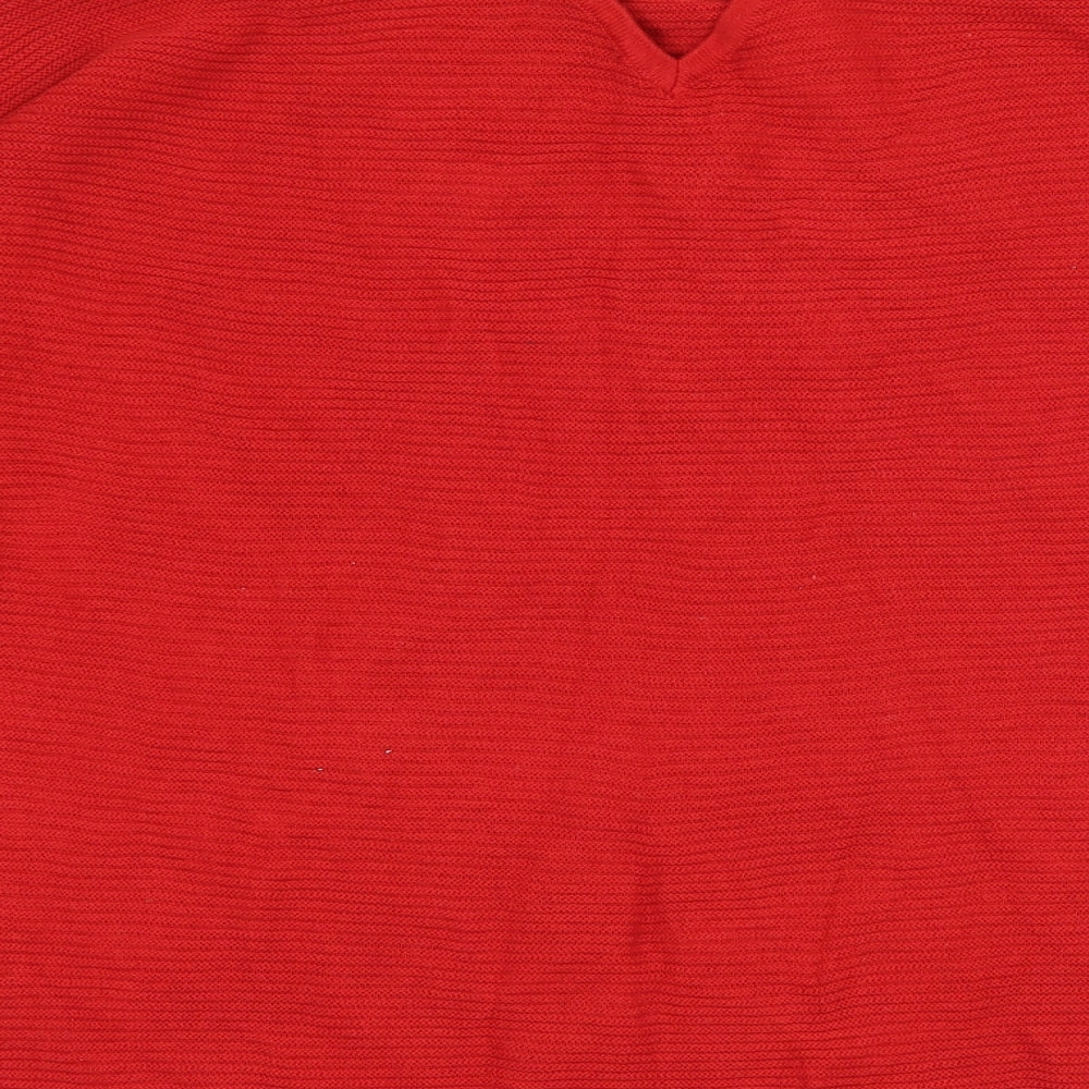 Emsara Womens Red   Pullover Jumper Size L