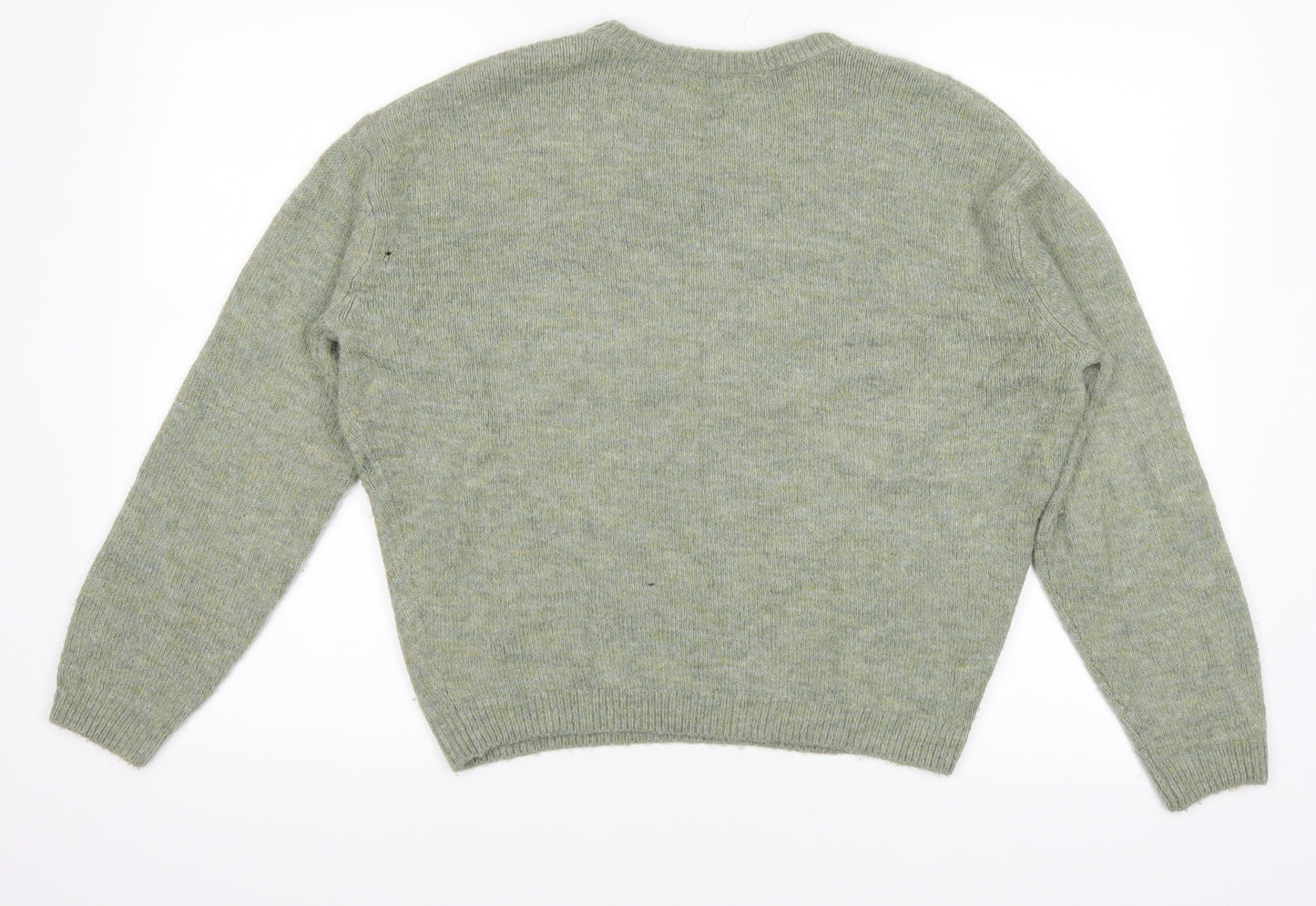 H&M Girls Grey   Pullover Jumper Size 13 Years