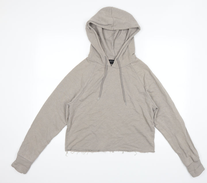 New Look Womens Brown Pullover Hoodie Size 12