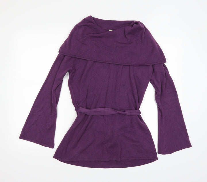 Klass Womens Purple   Pullover Jumper Size L