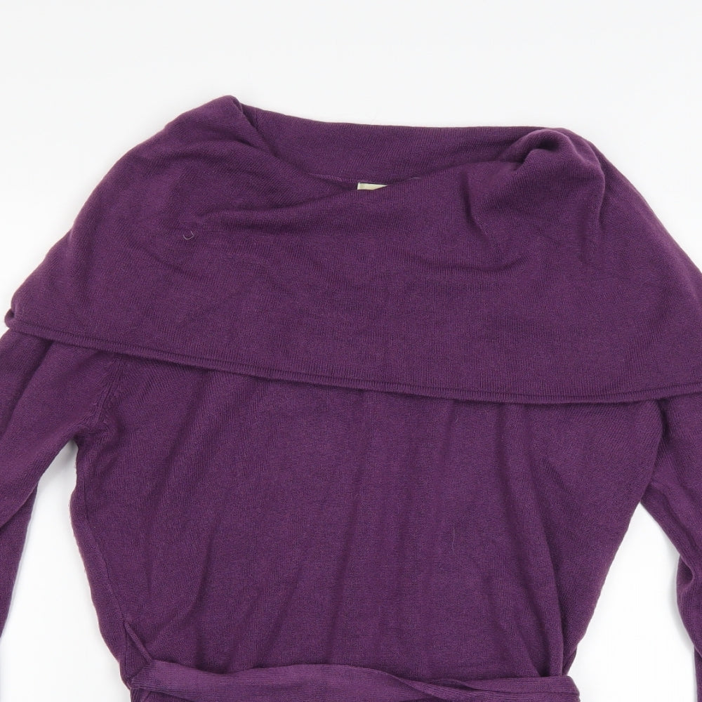Klass Womens Purple   Pullover Jumper Size L