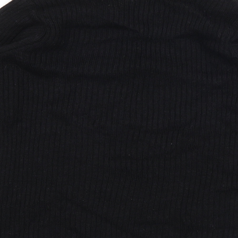 mode Womens Black   Pullover Jumper Size 12