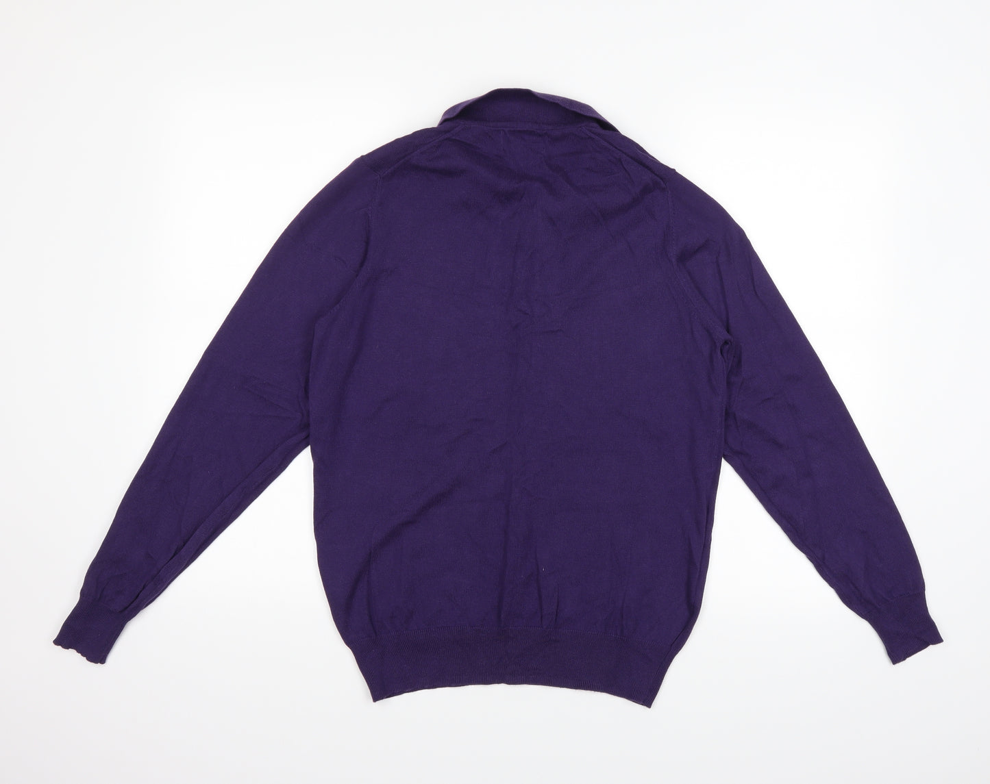Marks and Spencer Mens Purple   Pullover Jumper Size S