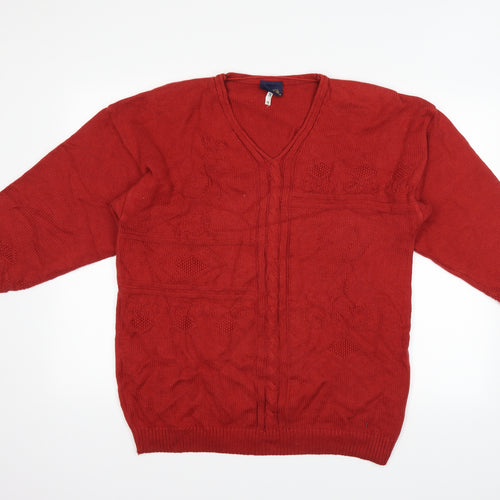 Your Sixth Sense Womens Red   Pullover Jumper Size M