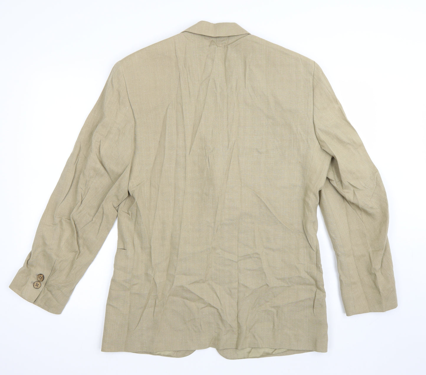 John Slim Mens Beige   Jacket Blazer Size 36