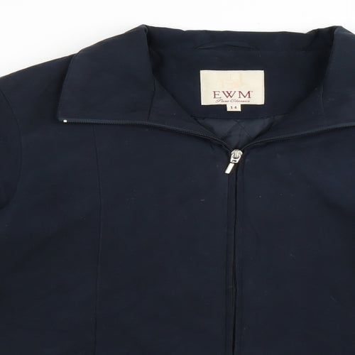 EWM Womens Blue   Jacket  Size 14