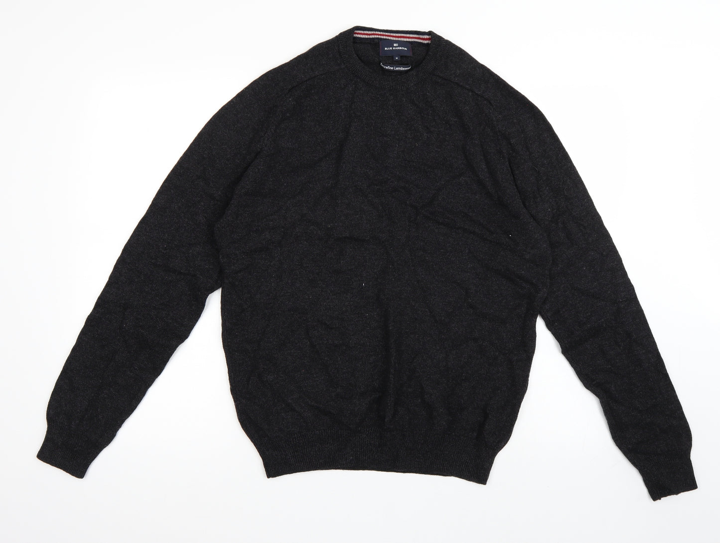 Blue Harbour Mens Grey   Pullover Jumper Size M