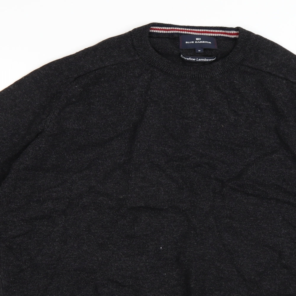 Blue Harbour Mens Grey   Pullover Jumper Size M