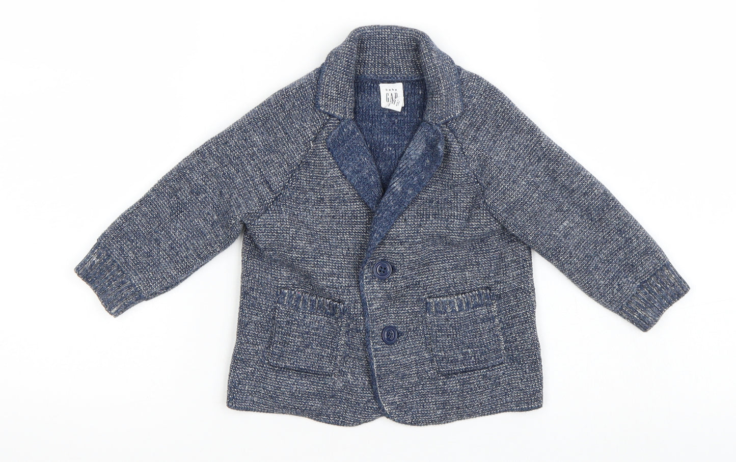 Gap Boys Blue    Coatigan Size 6-9 Months
