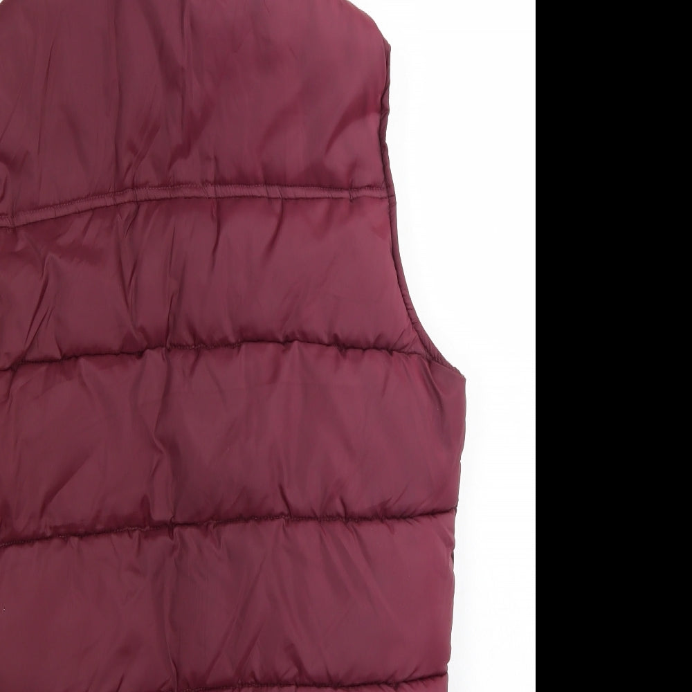 Newlook Mens Purple   Gilet Waistcoat Size S