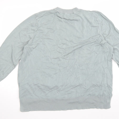 H&M Womens Green   Pullover Jumper Size XL