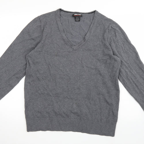 Kirkland Signature Mens Grey   Pullover Jumper Size 2XL
