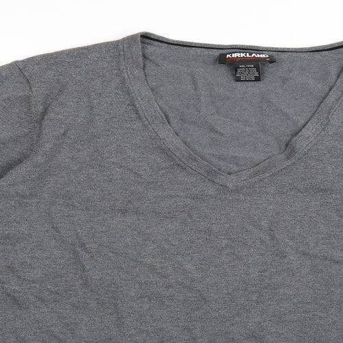 Kirkland Signature Mens Grey   Pullover Jumper Size 2XL
