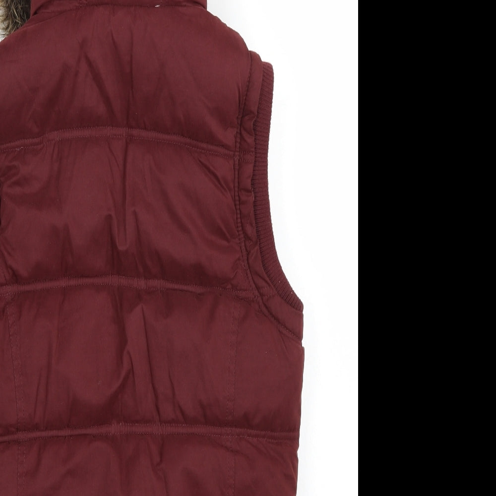 Newlook Womens Red   Gilet Waistcoat Size 12
