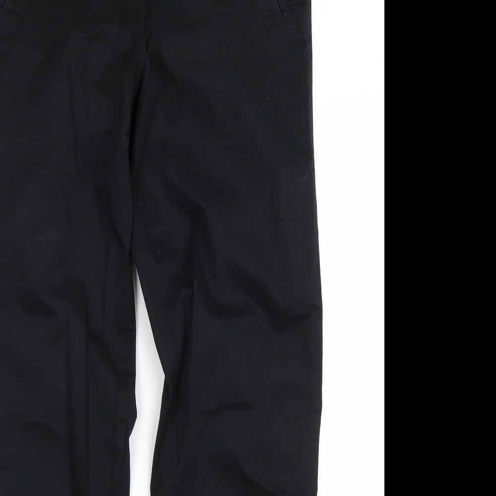 Debenhams Womens Black   Cargo Trousers Size 12 L30 in