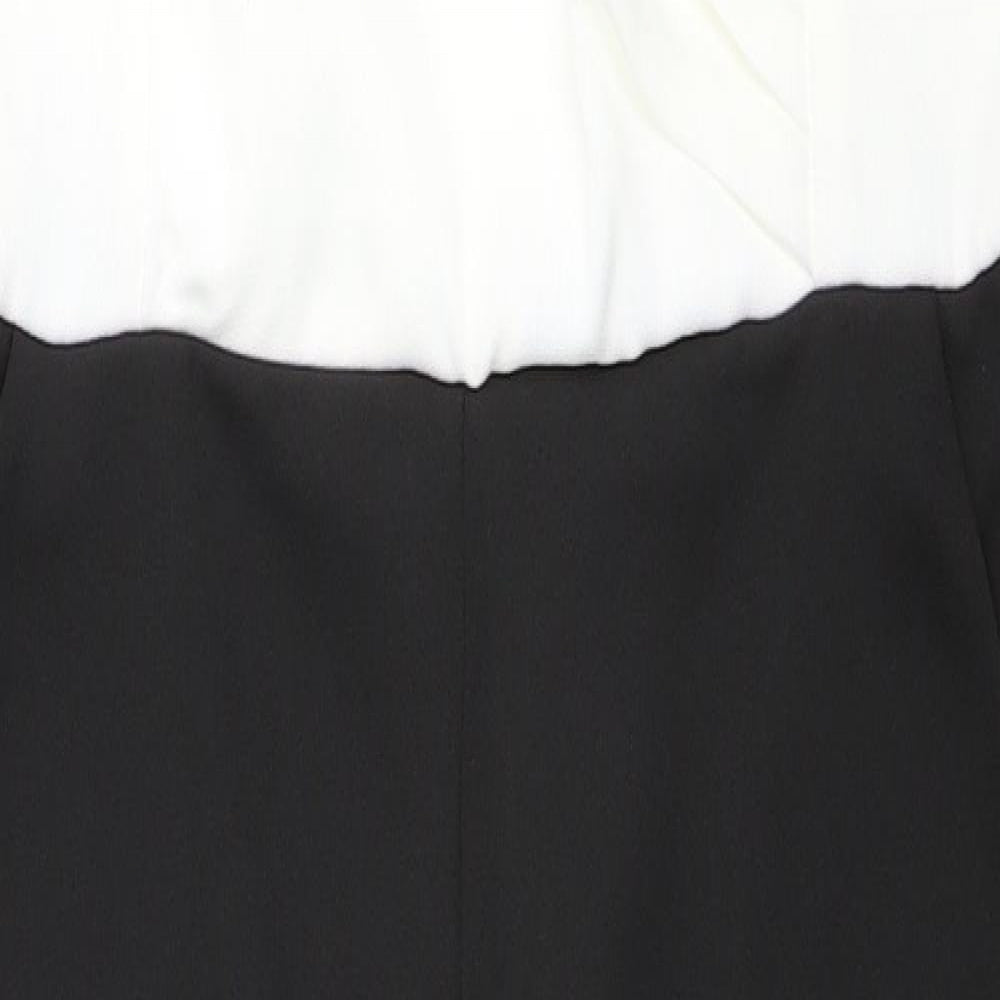 AX Paris Womens Black   Jumpsuit One-Piece Size 12