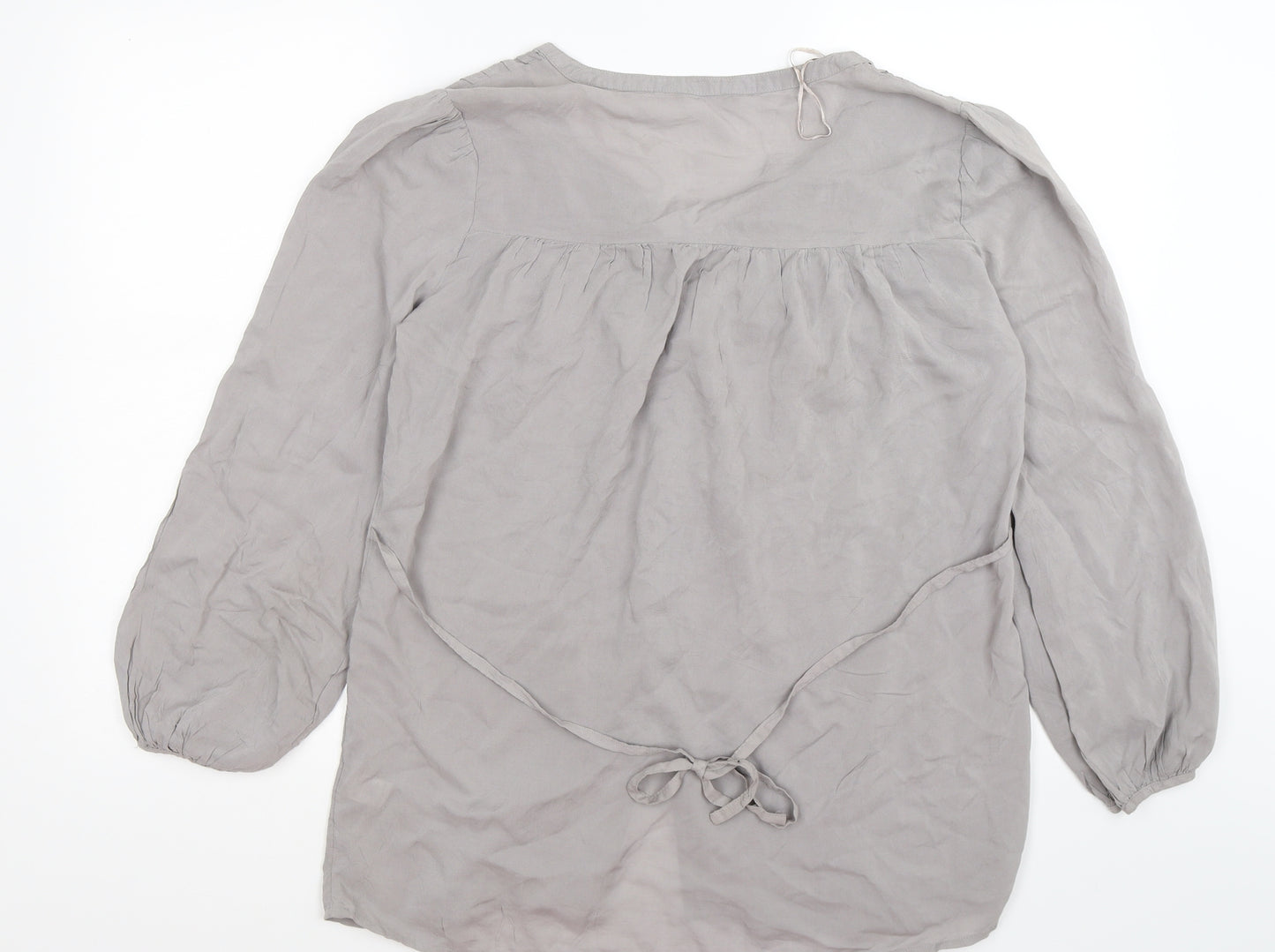TU Womens Grey   Basic Blouse Size 14