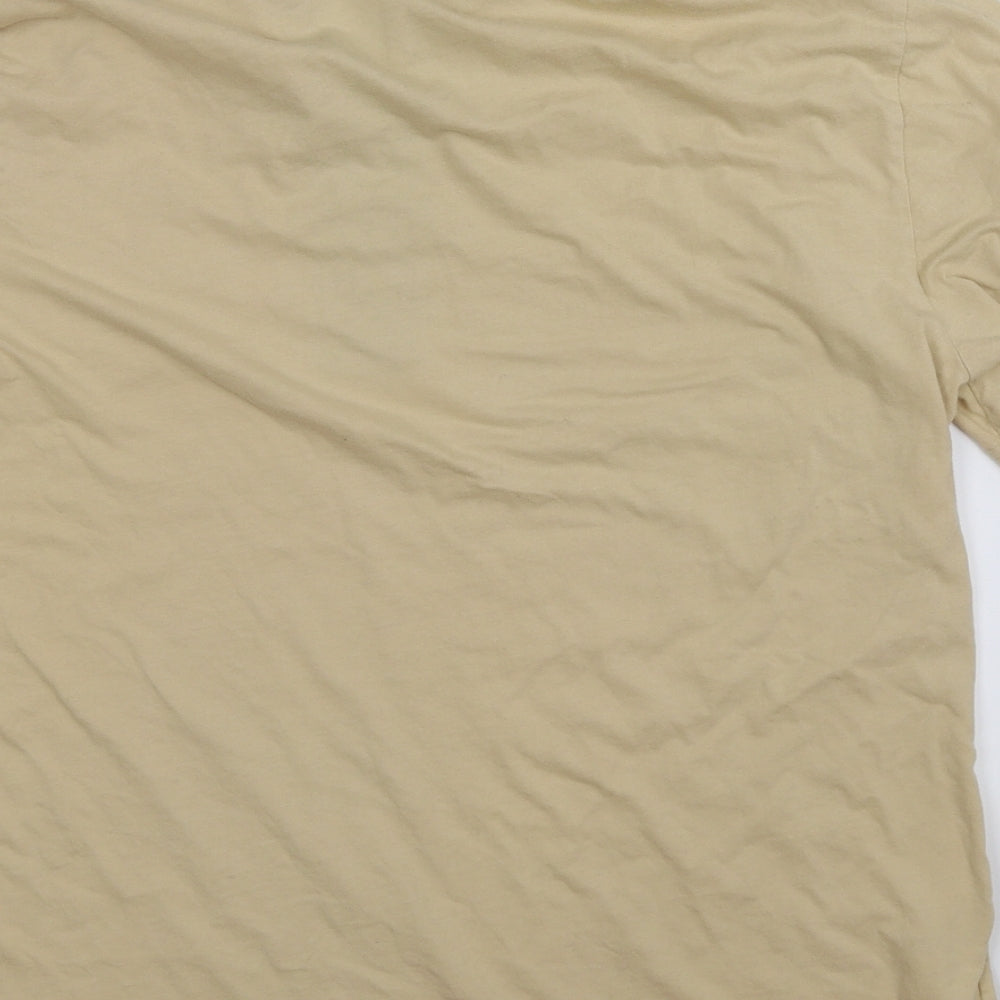 Penguin Mens Beige    Polo Size L