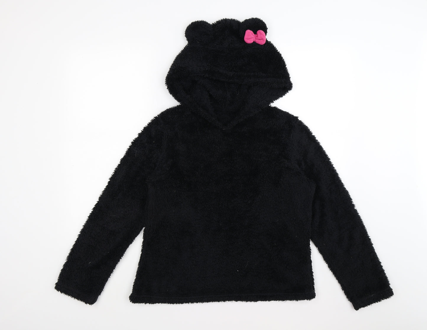 George Womens Blue  Fleece Pullover Hoodie Size 12