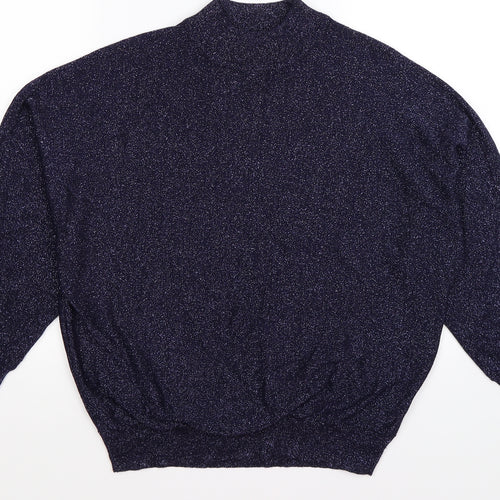 Marks and Spencer Womens Blue  Knit Pullover Jumper Size M