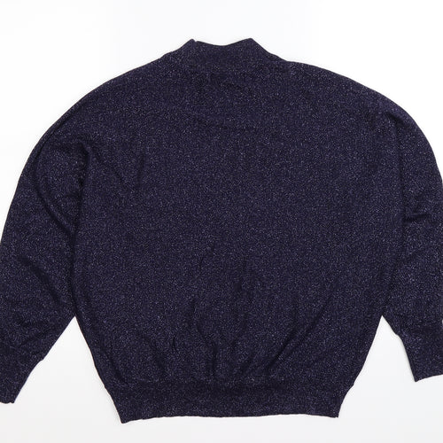 Marks and Spencer Womens Blue  Knit Pullover Jumper Size M