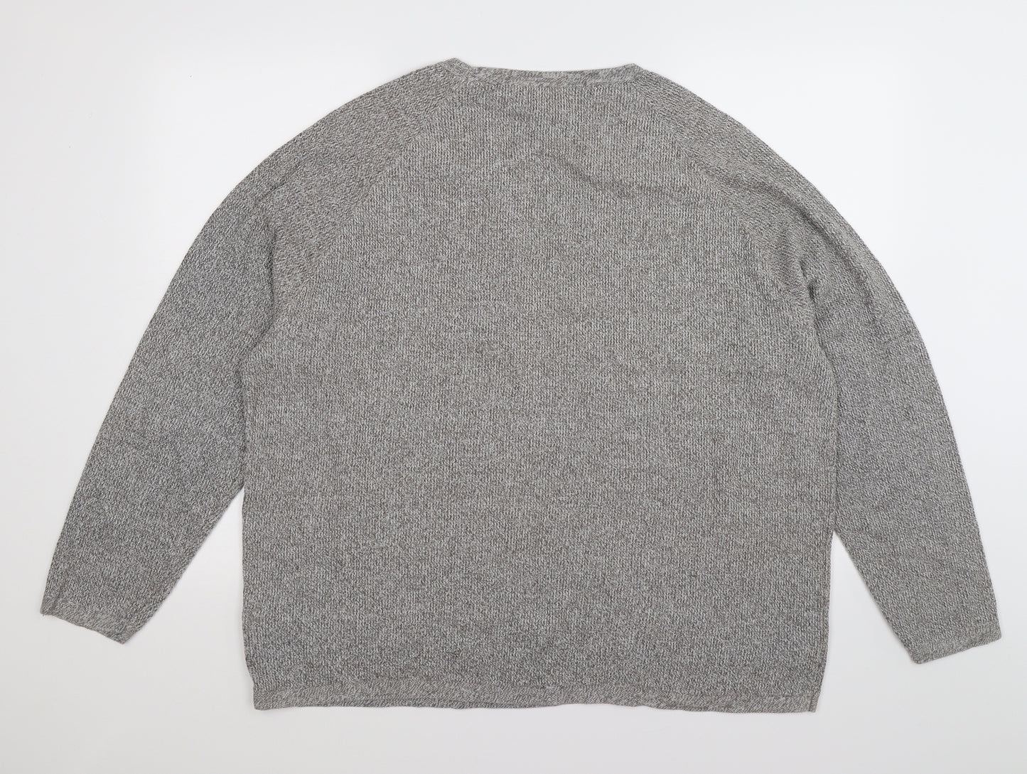 Red Herring Mens Grey   Pullover Jumper Size XL