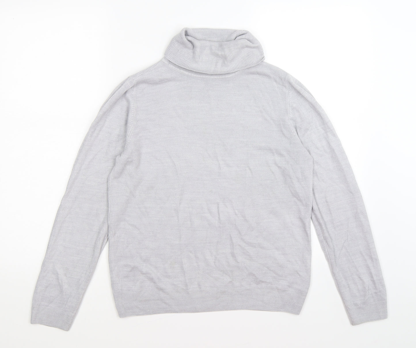 BHS Womens Grey  Knit Pullover Jumper Size 12