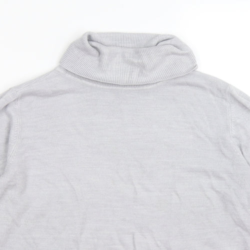 BHS Womens Grey  Knit Pullover Jumper Size 12